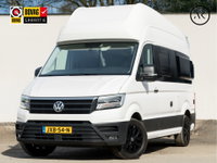 Volkswagen Transporter - Crafter Grand California XXL 177Pk Automaat (LED KOPLAMPEN, STOELVERWARMING, KEUKEN, CENTRALE VERWARMING, KOELKAST, TOILET, DOUCHE, THULE ZONNESCHERM, FIETSENDRAGER, ZOET WATER)