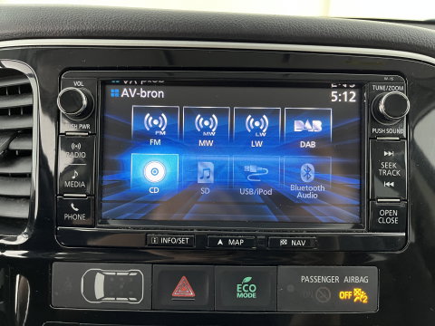 Mitsubishi Outlander 2.0 PHEV Business Edition Aut. *LEATHER-MICROFIBRE | NAVI-FULLMAP | CAMERA | KEYLESS | HEATED-SPORTSEATS | PRIVACY-GLASS | SHIFTPADDLES | ECC | PDC | CRUISE | TOWBAR | 16''ALU*