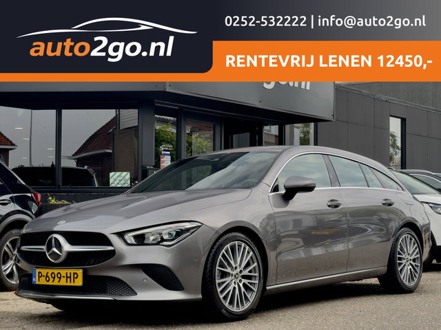 Mercedes-Benz CLA - Shooting Brake 180 AUT7 SOLUTION LUXURY. VOL-LEDER 18 INCH-LMV NAVI CAMERA DIGI-DASH LED PDC