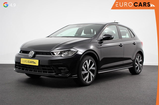 Volkswagen Polo - 1.0 TSI DSG R-Line DEMO ! Panorama dak Navigatie App Connect Climate Control Parkeer sensoren Camera Cruise control adaptive Lichtmetalen velgen