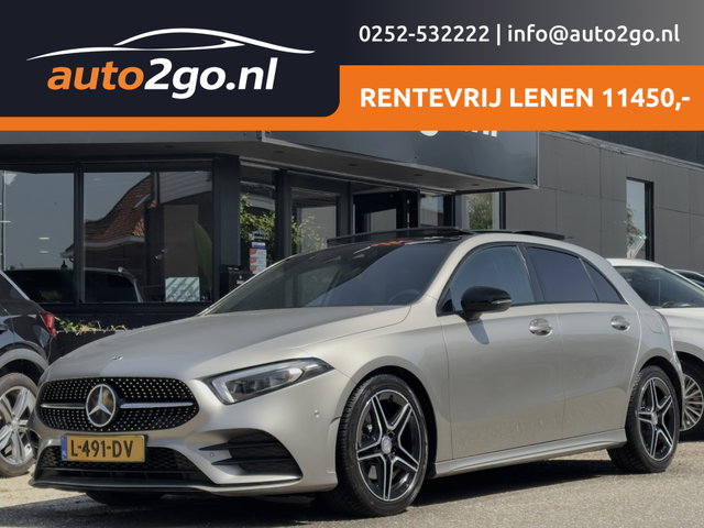 Mercedes-Benz A-Klasse - 180 AUT7 AMG-LINE.PANODAK PANODAK LEDER NAVI CAMERA VIRTUAL-DASH APPLE-CARPLAY LED LMV PDC