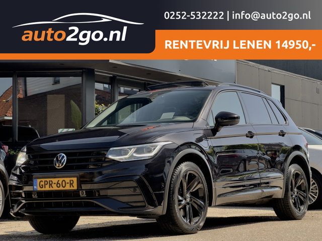 Volkswagen Tiguan - 1.4 TSI AUT6 EHYBRID 3X R-LINE + BLACK-EDITION PANODAK LEDER NAVI CAMERA DIGI-DASH APPLE=CARPLAY LED LMV PDC