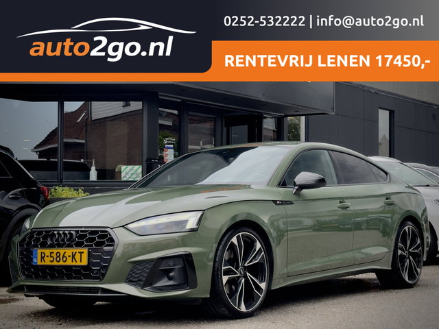 Audi A5 - Sportback 35 TFSI AUT7 3X S-LINE EDITION NAVI DIGI-DASH APPLE-CARPLAY LED LMV-20INCHE  PDC