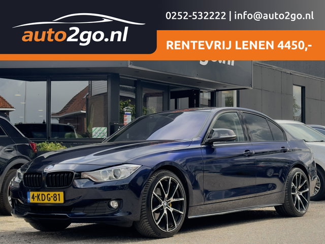 BMW 3 Serie - 320d AUT8 M-SPORT LEDER NAVI AIRCO LED LMV PDC