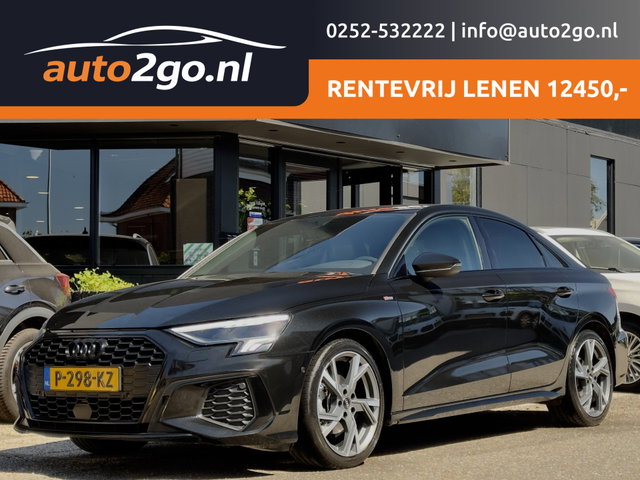 Audi A3 - Limousine 35 TFSI AUT7 S-LINE. NAVI DIGI-DASH APPLE-CARPLAY AIRCO LED LMV PDC