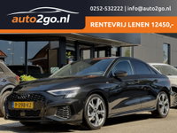 Audi A3 - Limousine 35 TFSI AUT7 S-LINE. NAVI DIGI-DASH APPLE-CARPLAY AIRCO LED LMV PDC