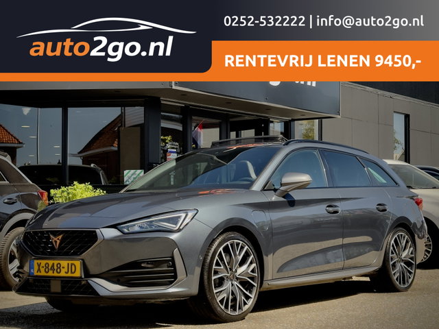 CUPRA Leon Sportstourer - 1.4 e-HYBRID VZ AUT6 PERFORMANCE SOH 94,3 %. PANODAK LEDER NAVI CAMERA DIGI-DASH APPLE-CARPLAY LED LMV PDC