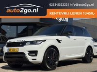 Land Rover Range Rover Sport - 3.0 SDV6 AUT8 AUTOBIOGRAPHY DYNAMIC 306PK PANODAK DESIGNO-LEDER NAVI CAMERA LUCHTVERING LED LMV PDC