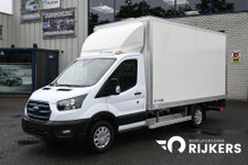 Ford E-Transit - 390L Bakwagen met Dhollandia laadklep Navigatie met camera, Zijdeur