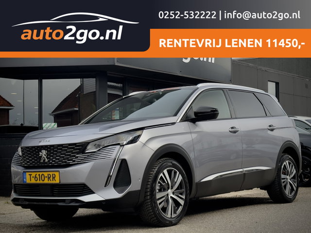 Peugeot 5008 - 1.2 AUT8 ALLURE-PACK 7PERS DESIGNO-LEDER NAVI CAMERA DIGI-DASH APPLE-CARPLAY LED LMV PDC