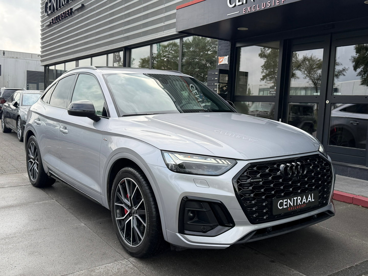 Audi Q5 Sportback 55 TFSI e S-line 367PK|Pano|Massage|Keyless|Luchtvering|Memory|Carplay|Matrix