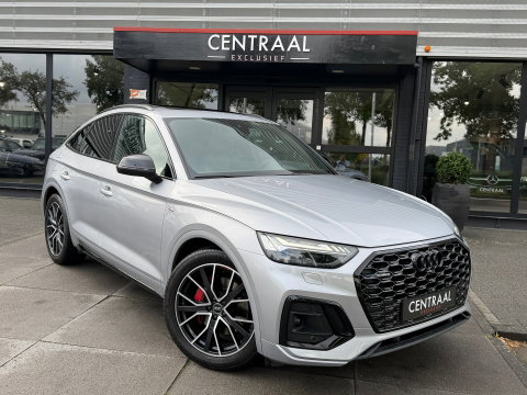 Audi Q5 Sportback 55 TFSI e S-line 367PK|Pano|Massage|Keyless|Luchtvering|Memory|Carplay|Matrix