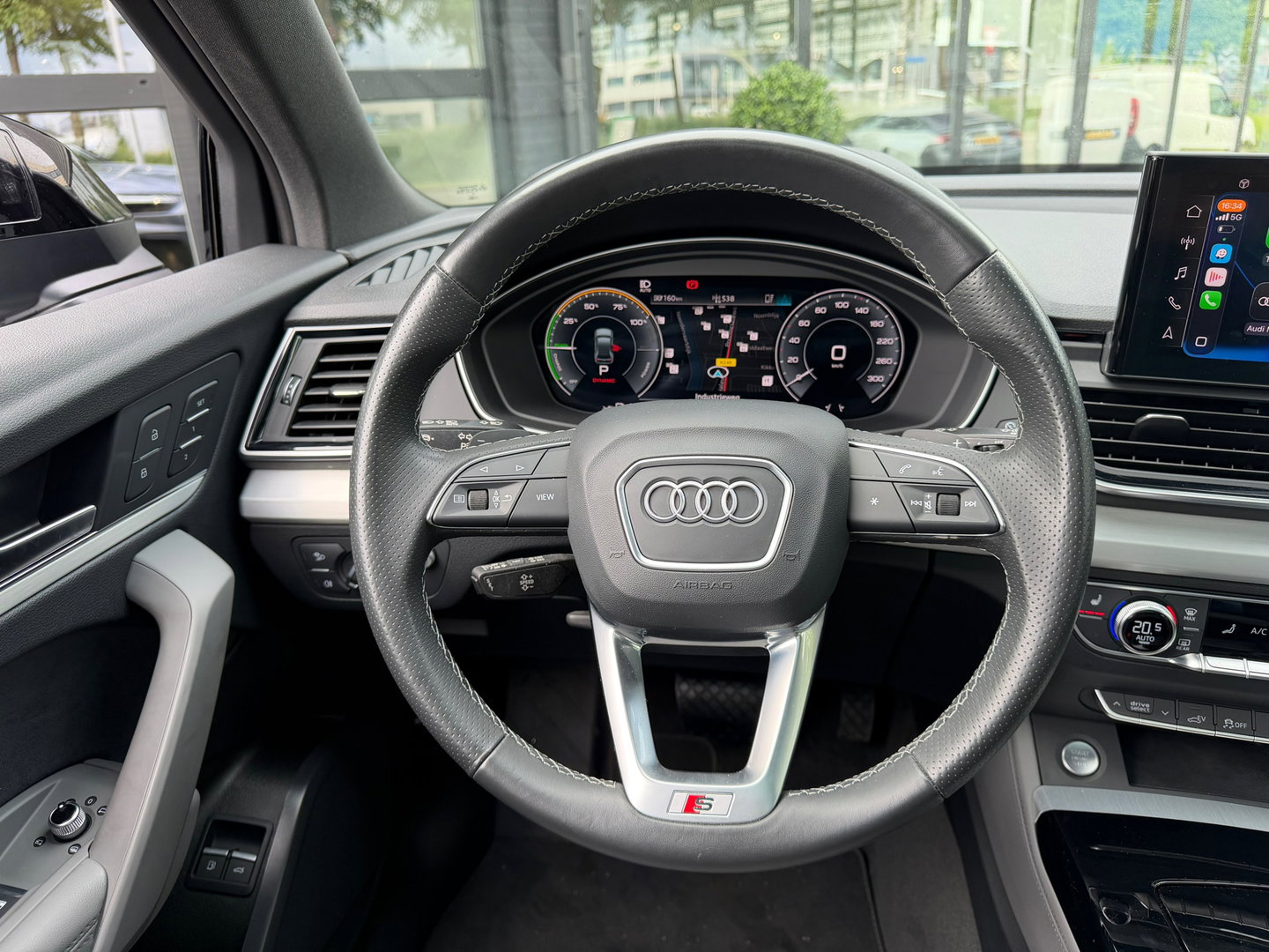 Audi Q5 Sportback 55 TFSI e S-line 367PK|Pano|Massage|Keyless|Luchtvering|Memory|Carplay|Matrix