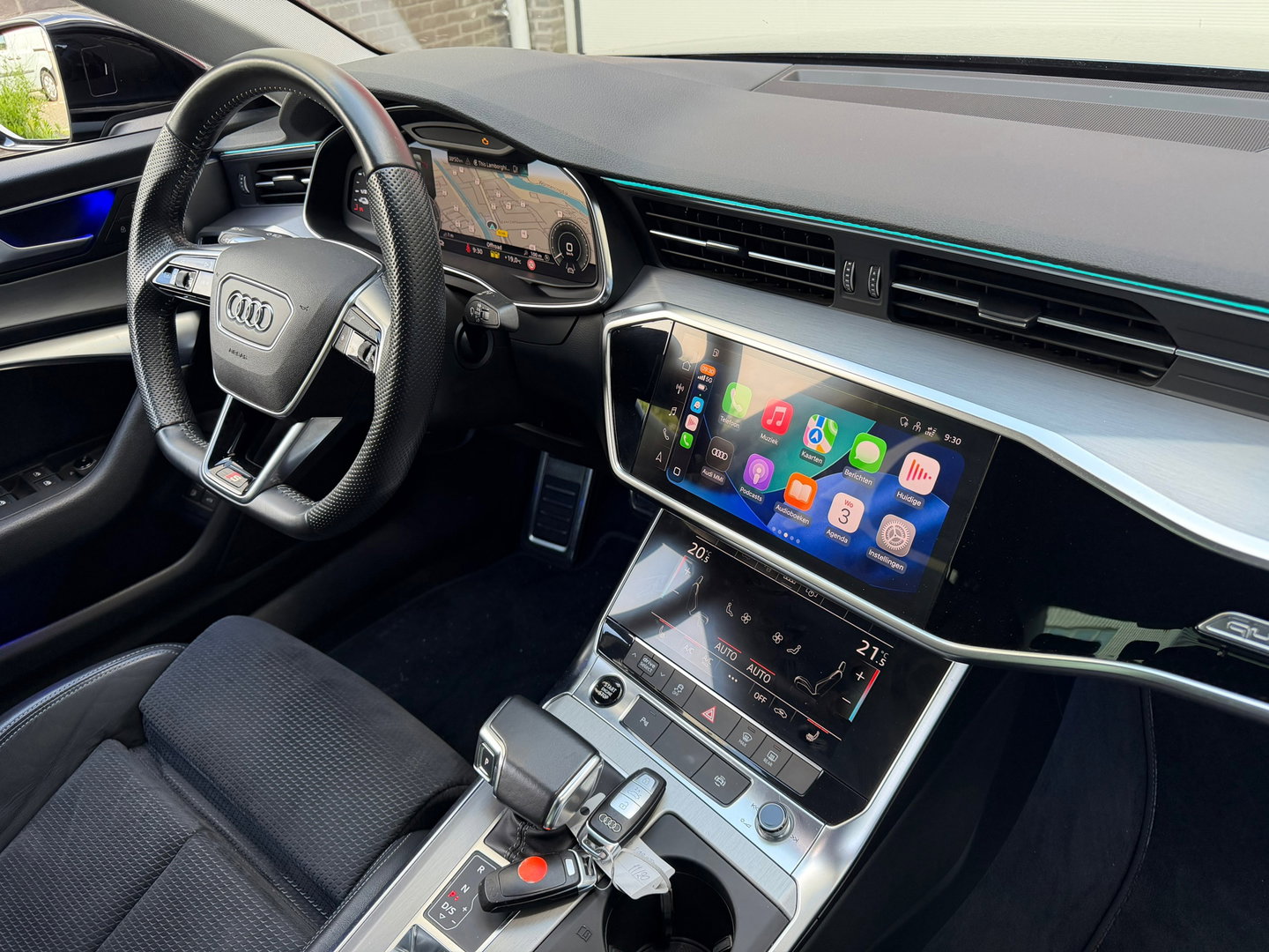 Audi A6 Limousine 55 TFSI e quattro S-line Pano|367PK|ACC|Carplay|Martix