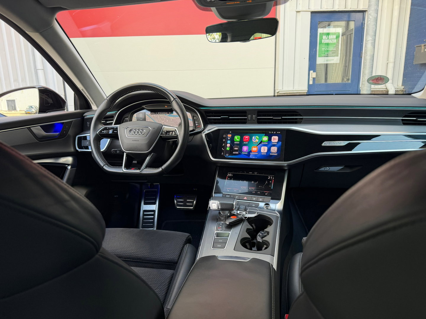 Audi A6 Limousine 55 TFSI e quattro S-line Pano|367PK|ACC|Carplay|Martix