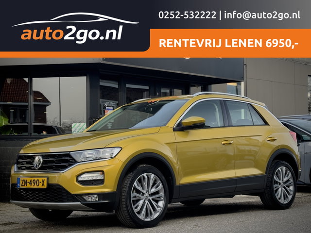 Volkswagen T-Roc - 1.0 TSI STYLE NAVI AIRCO APPLE-CARPLAY LED LMV PDC