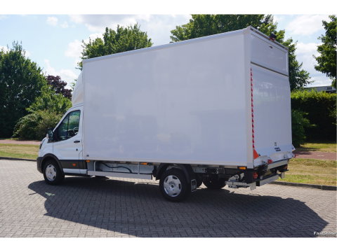 Ford Transit 350L 165PK Bakwagen AUT-10 BPM VRIJ Navi, ACC, Dhollandia 1000KG, 3.5T Trekgewicht!! NR. DJ02*