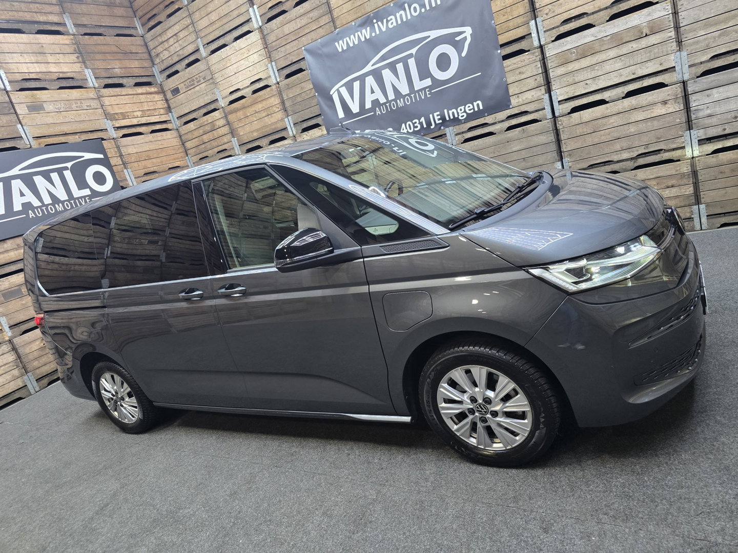 Volkswagen Multivan 1.4 eHybrid L2H1 Style 7P Trekh. 218 PK DSG Pano LEd Carplay Clima Cruise 17"LM 97.4% SOH