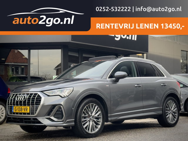 Audi Q3 - 45 TFSI 2.0 AUT7 QUATTRO COMPETITION 3X S-LINE EDITION ONE PANODAK LEDER NAVI DIGI-DASH APPLE-CARPLAY LED LMV PDC