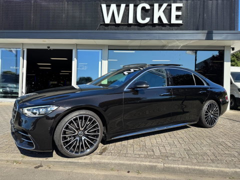 Mercedes-Benz S-Klasse 400d 4MATIC Lang AMG Line Panorama 4 Wiel sturing