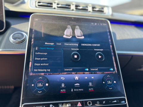Mercedes-Benz S-Klasse 400d 4MATIC Lang AMG Line Panorama 4 Wiel sturing