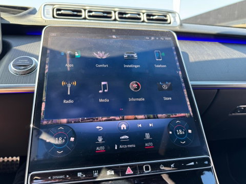 Mercedes-Benz S-Klasse 400d 4MATIC Lang AMG Line Panorama 4 Wiel sturing