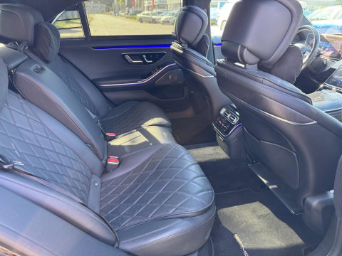 Mercedes-Benz S-Klasse 400d 4MATIC Lang AMG Line Panorama 4 Wiel sturing