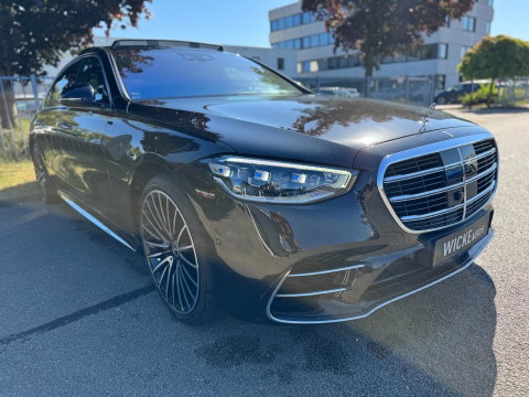 Mercedes-Benz S-Klasse 400d 4MATIC Lang AMG Line Panorama 4 Wiel sturing