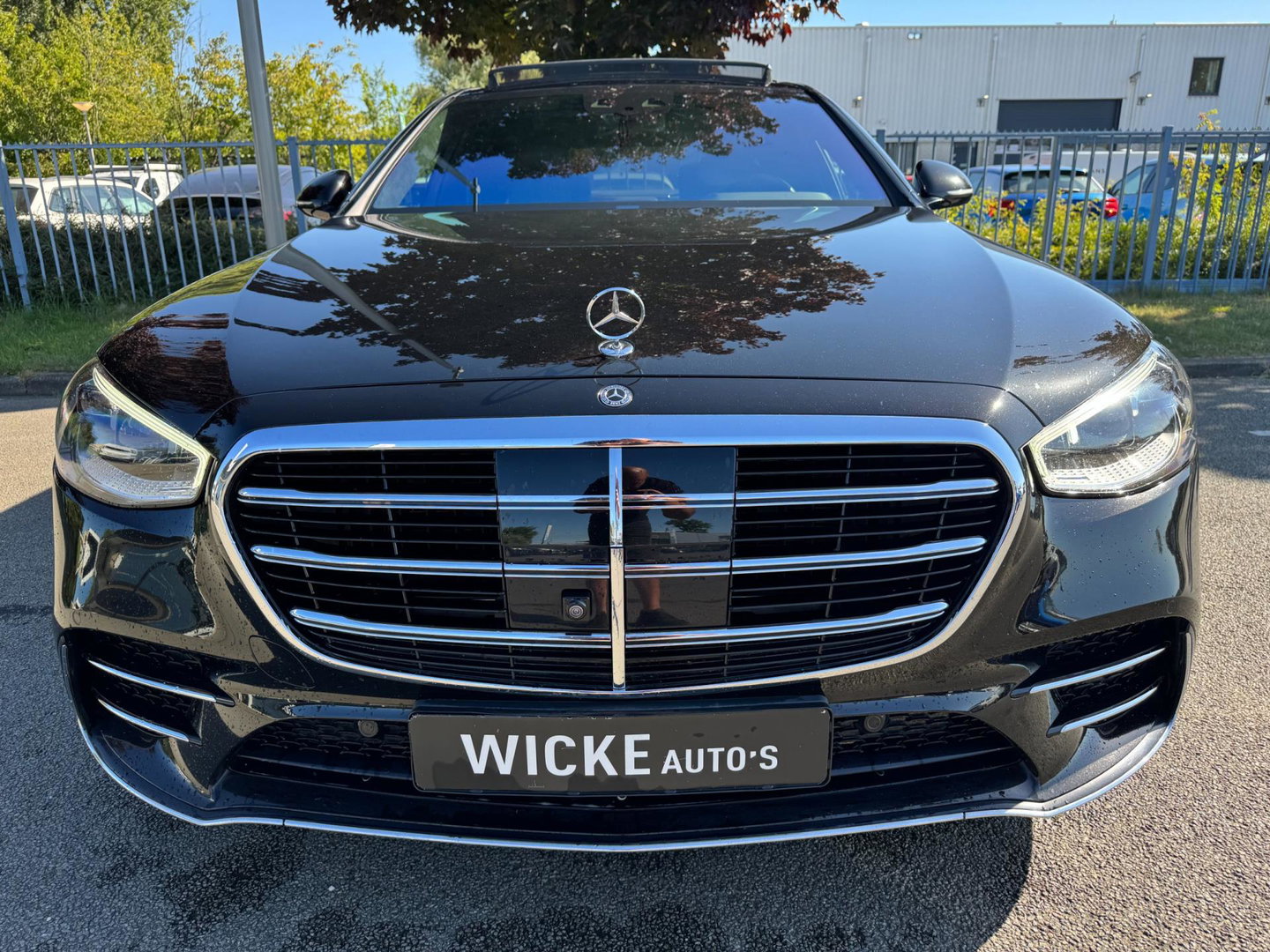 Mercedes-Benz S-Klasse 400d 4MATIC Lang AMG Line Panorama 4 Wiel sturing
