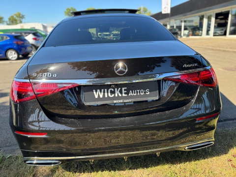 Mercedes-Benz S-Klasse 400d 4MATIC Lang AMG Line Panorama 4 Wiel sturing