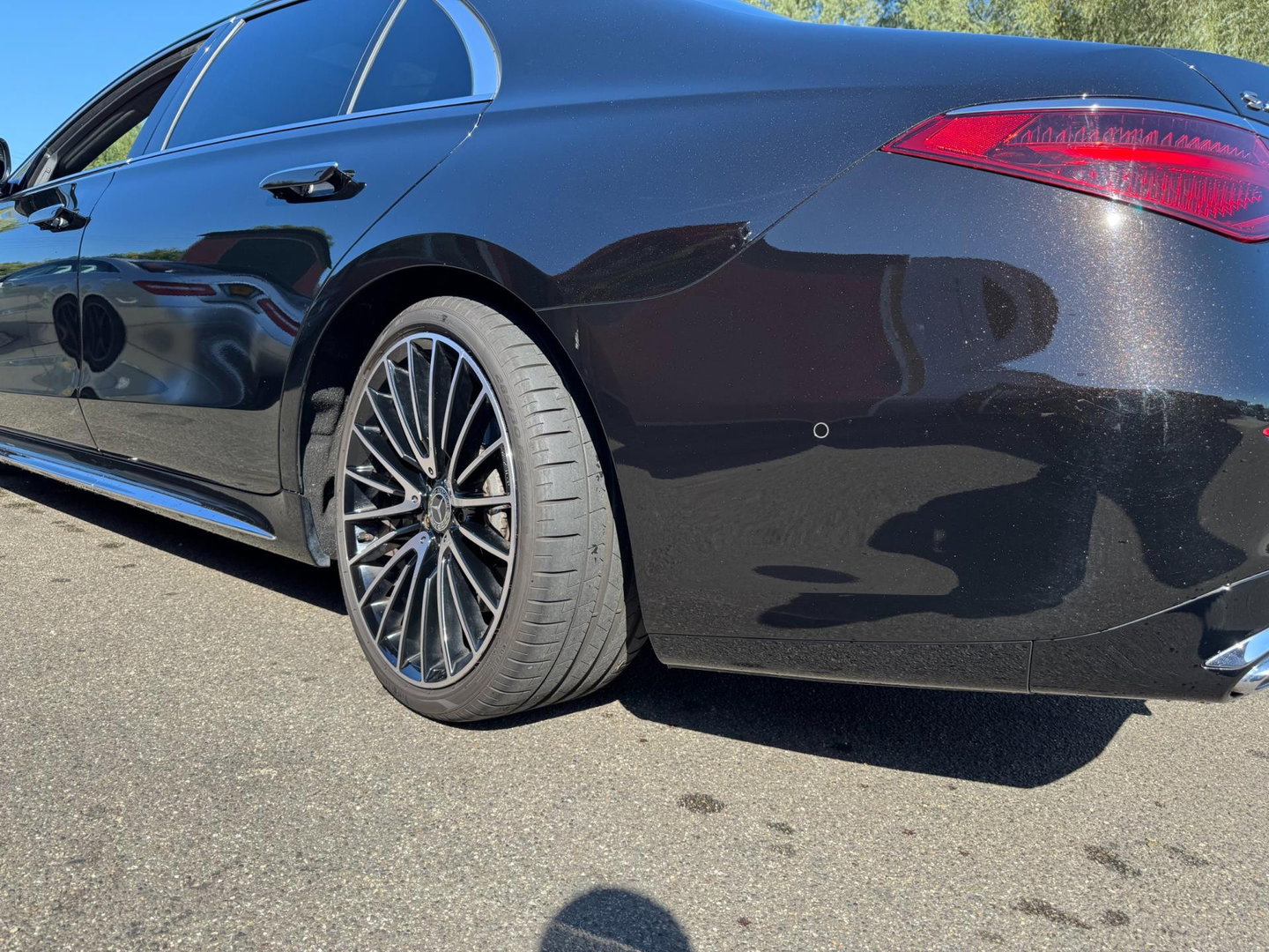 Mercedes-Benz S-Klasse 400d 4MATIC Lang AMG Line Panorama 4 Wiel sturing