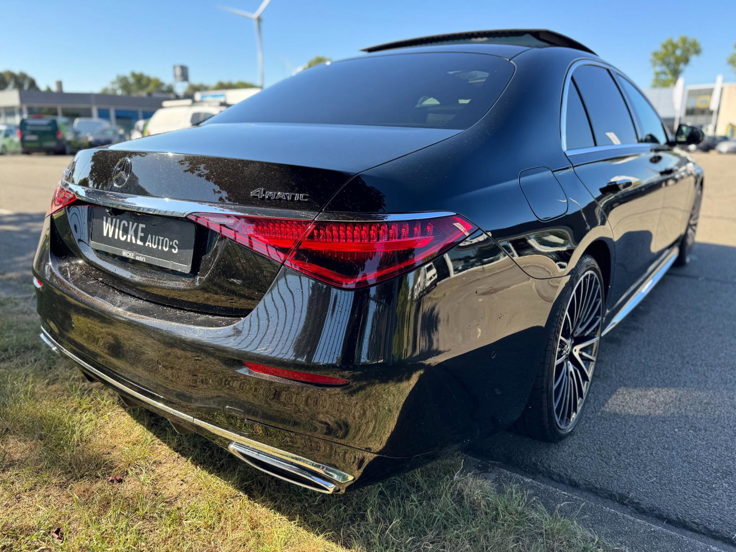 Mercedes-Benz S-Klasse 400d 4MATIC Lang AMG Line Panorama 4 Wiel sturing