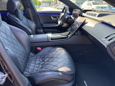 Mercedes-Benz S-Klasse 400d 4MATIC Lang AMG Line Panorama 4 Wiel sturing