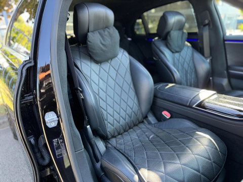 Mercedes-Benz S-Klasse 400d 4MATIC Lang AMG Line Panorama 4 Wiel sturing