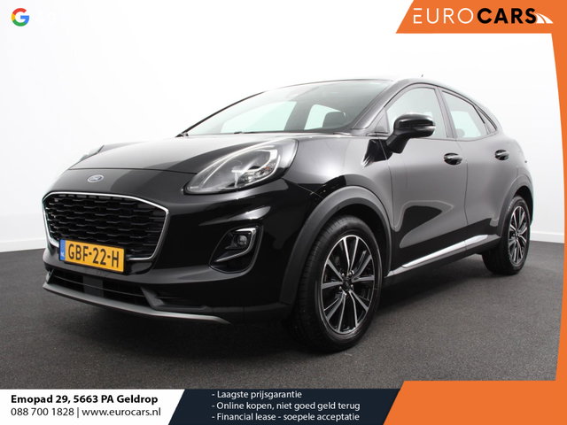 Ford Puma - 1.0 EcoBoost 125pk MHEV Titanium Navigatie Apple Carplay/Android Auto Climate Control Led Parkeer sensoren Stoel en stuurverwarming