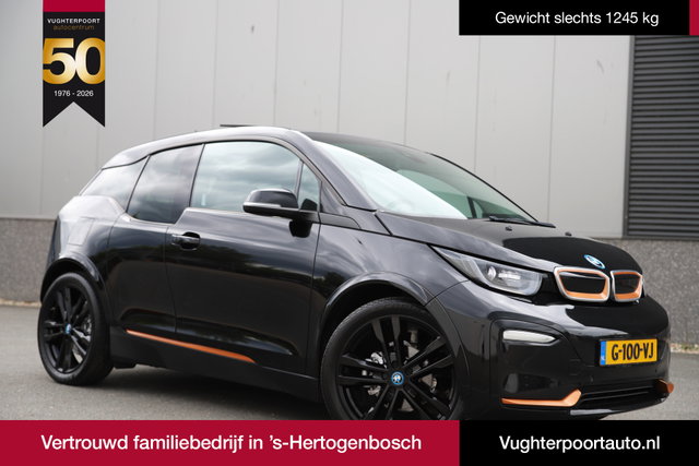 BMW i3 - S 184pk /120Ah 42 kWh*RoadStyle*/Sunroof/Adaptive/H-Kardon/Carplay/W-pomp/3-fase