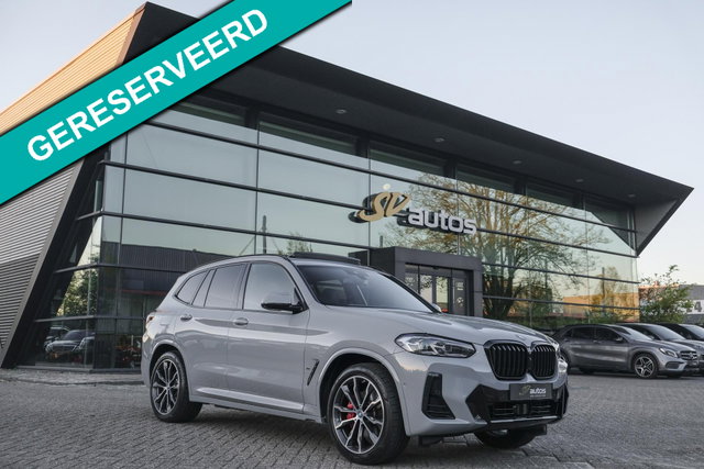 BMW X3 - xDrive30e 292pk LCI M-sport Panoramadak X3M stoelen Brooklyn grau Trekhaak Adaptive cruise NLauto