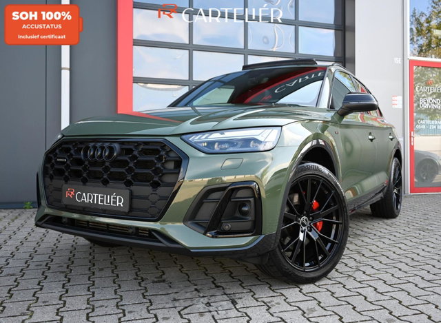 Audi Q5 - 50 TFSI e S-Line Quattro Competition | RS Leder | Pano | Camera | 21'' | B&O | Keyless | Digitaal Dash | Ambient+ | Matrix Led |Nav | Stoelverwarming voor + achter | Cruise | Carplay / Android Auto | Warmtewerend & geluidswerend glas