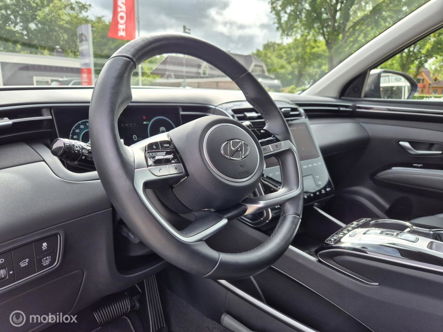 Hyundai TUCSON Hybrid 1.6 T-GDI HEV Premium, Leer, 360 Camera, NAP!