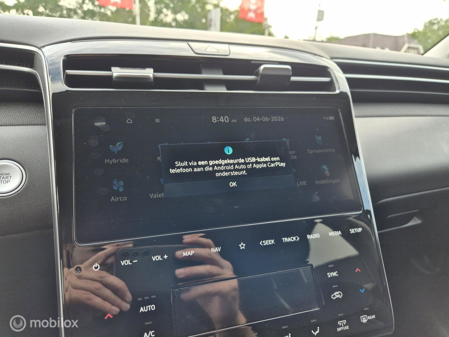 Hyundai TUCSON Hybrid 1.6 T-GDI HEV Premium, Leer, 360 Camera, NAP!