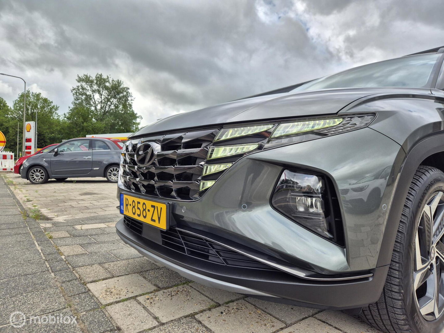 Hyundai TUCSON Hybrid 1.6 T-GDI HEV Premium, Leer, 360 Camera, NAP!