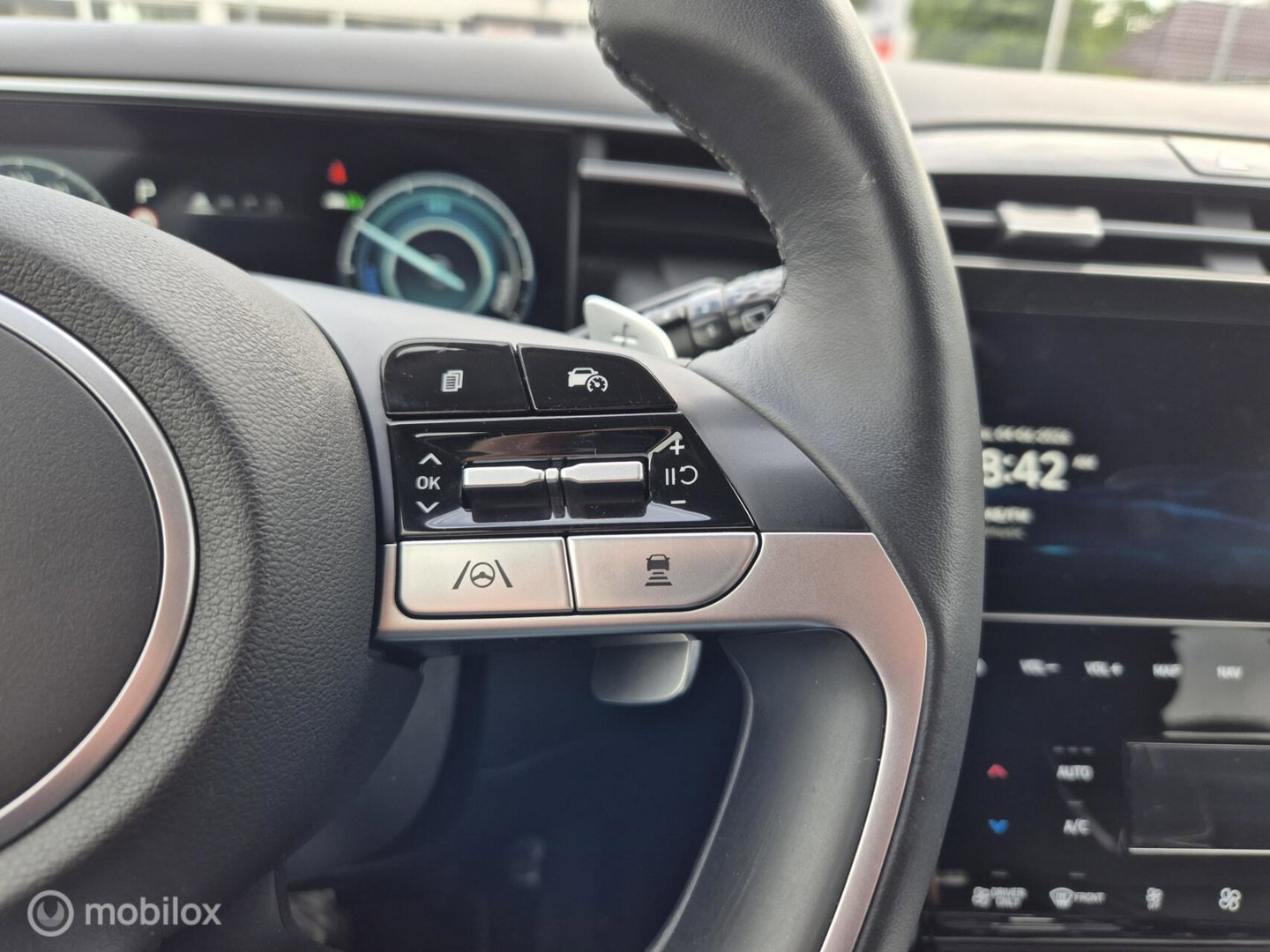 Hyundai TUCSON Hybrid 1.6 T-GDI HEV Premium, Leer, 360 Camera, NAP!