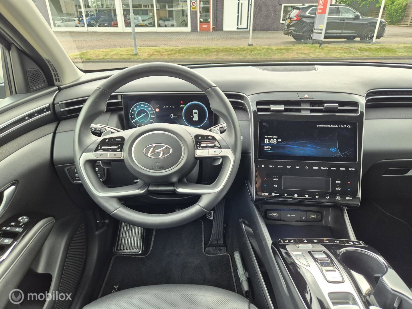 Hyundai TUCSON Hybrid 1.6 T-GDI HEV Premium, Leer, 360 Camera, NAP!
