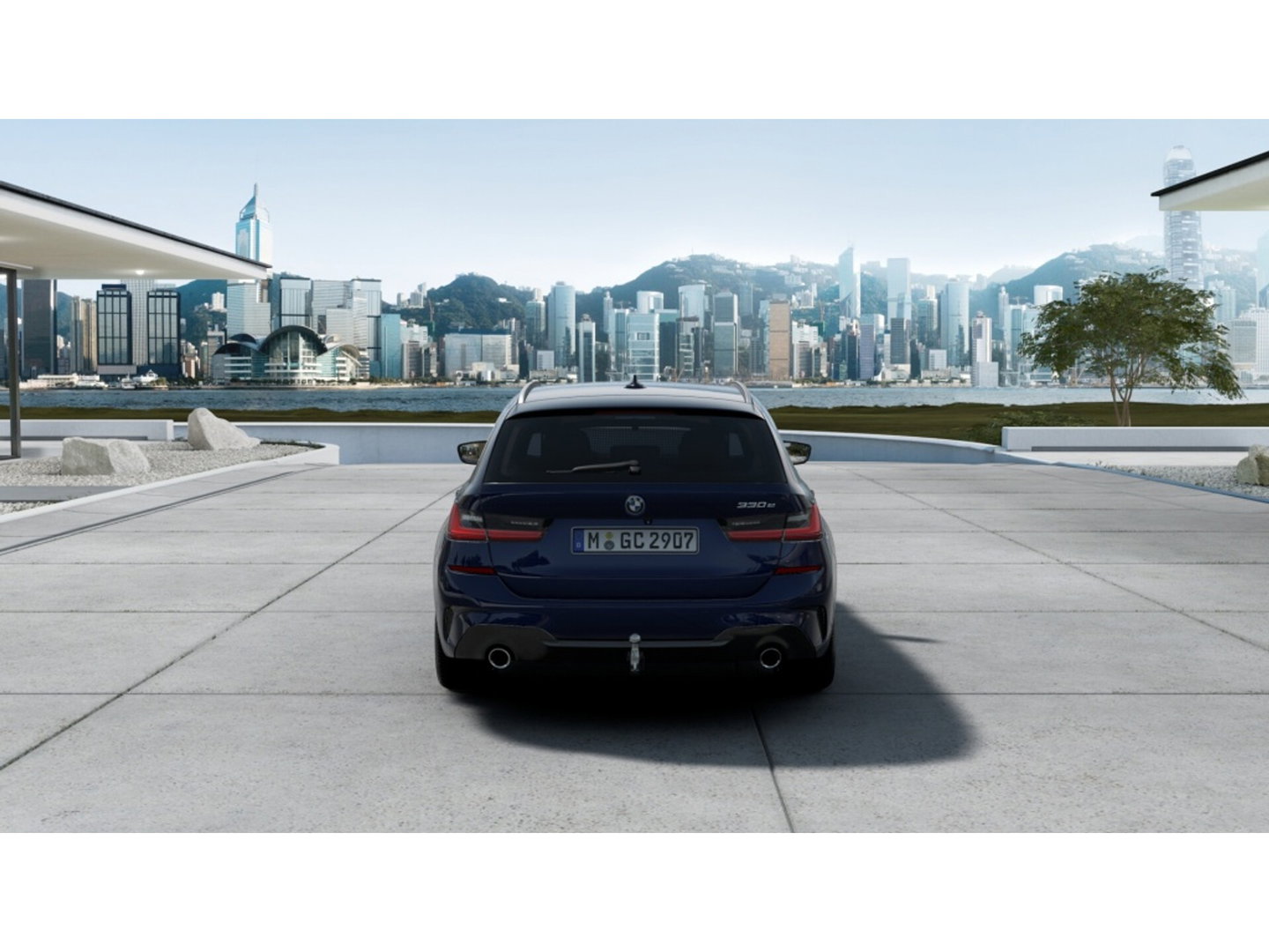 BMW 3 Serie touring 330e 292PK M-sport Individual / Laser / 360° / Pano / ACC / Meri