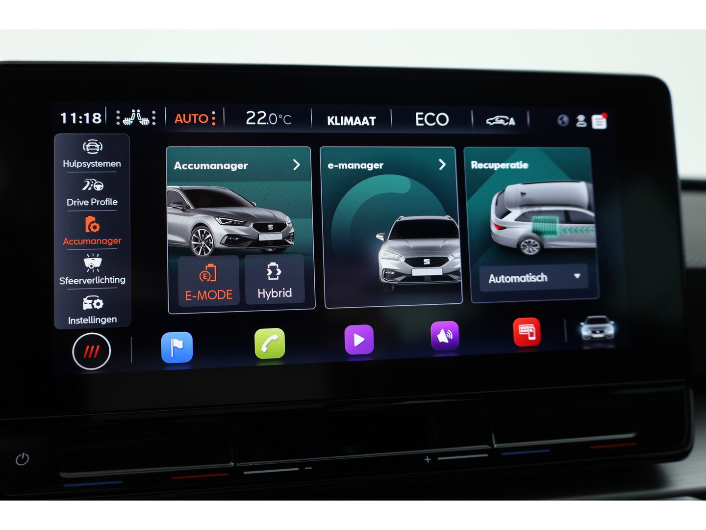 SEAT Leon Sportstourer 1.4 TSI eHybrid PHEV FR Business Intense | SOH 97% | Stoel- Stuurverw. | NAV + CarPlay | Adapt. Cruise | Clima | LED