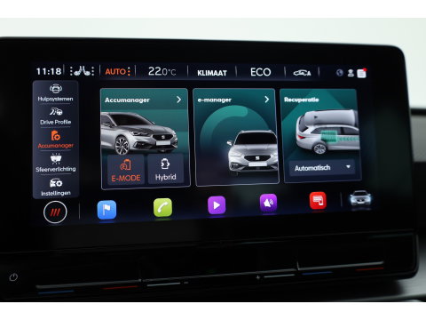 SEAT Leon Sportstourer 1.4 TSI eHybrid PHEV FR Business Intense | SOH 97% | Stoel- Stuurverw. | NAV + CarPlay | Adapt. Cruise | Clima | LED