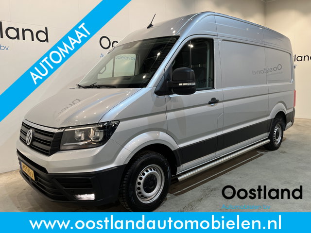 Volkswagen Crafter - 35 2.0 TDI L3H3 140 PK Automaat / Euro 6 / Trekhaak 3.000 KG / Airco / Cruise Control / PDC / CarPlay / Navigatie / 3-Zits / 56.200 km !!