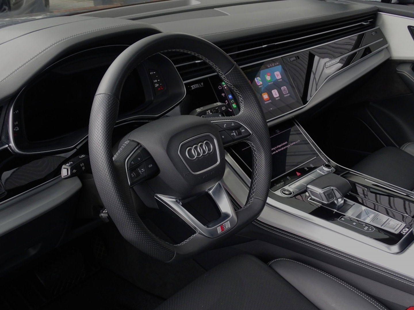 Audi Q7 55 TFSIe 381PK Quattro S-line / B&O / Massage / Softclose / 360°