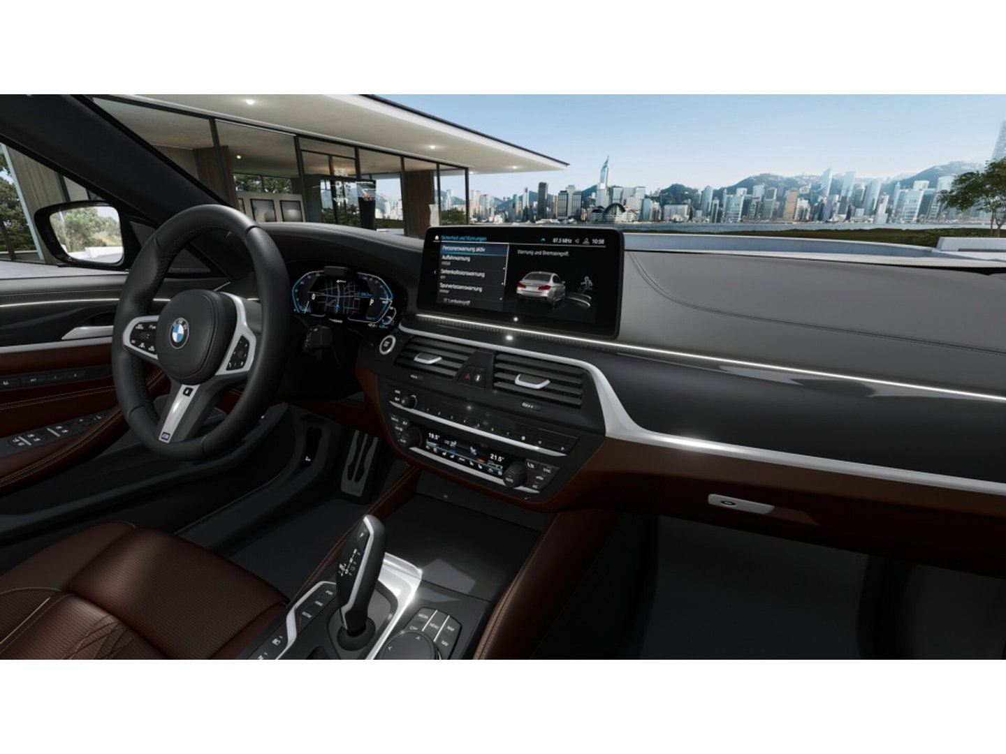 BMW 5 Serie 530e 292PK M-Sport / M- Individual / alcantara / 360° / Laser