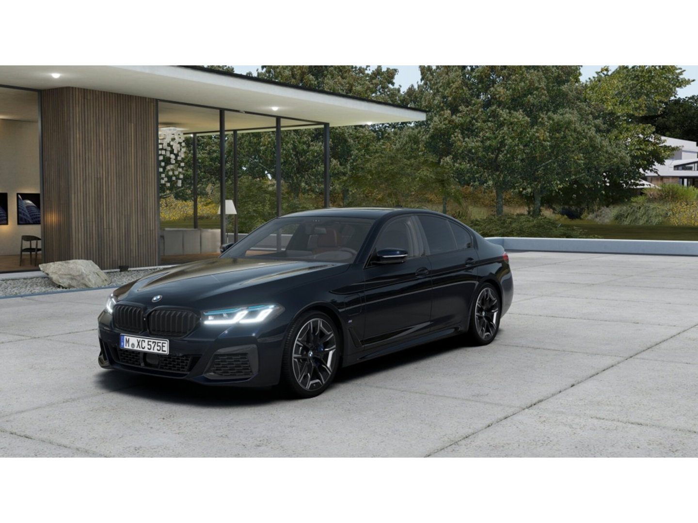 BMW 5 Serie 530e 292PK M-Sport / M- Individual / alcantara / 360° / Laser